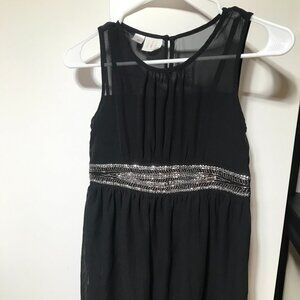 'CRB girl' brand formal black dress, size 12